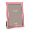 Addison Ross Ltd Silver Trim, Coral Enamel Picture Frame Frames