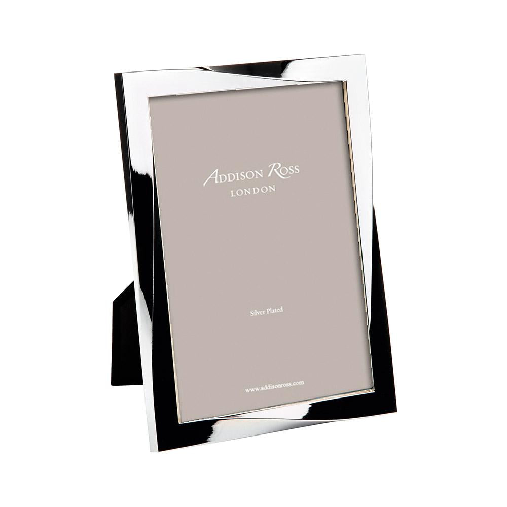 Addison Ross Ltd Twisted Silver Plated Photo Frame