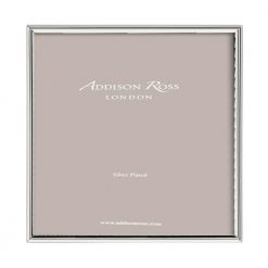 Addison Ross Ltd Fine Edged Square Silver Photo Frame, 5 X 5