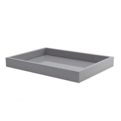 Addison Ross Ltd Homeware Chiffon Grey Small Lacquered Tray
