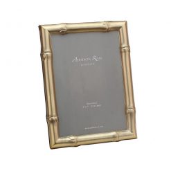 Addison Ross Ltd Wide Bamboo Matte Gold Photo Frame Frames